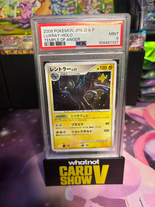 PSA 9 Unlimited Luxray Holo - DP5 Diamond & Pearl - Japanese Pokemon